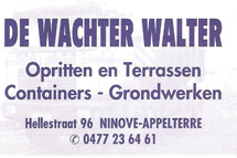 De Puitenrijders - Hoofdsponsor - De Wachter Walter
